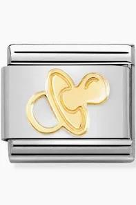 Nomination Classic Gold Dummy Charm