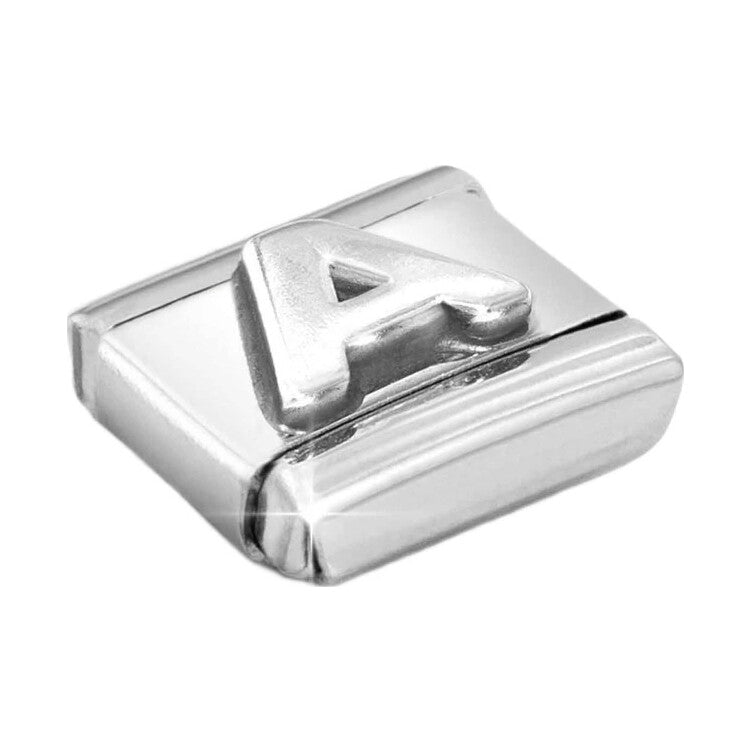 Composable Classic Link, Letter A, silver