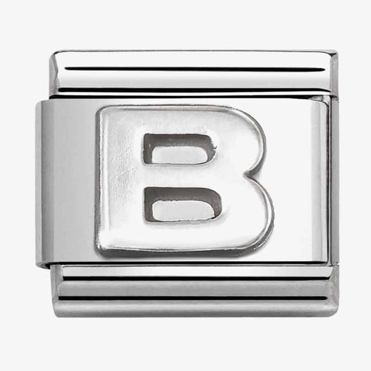 Composable Classic Link, Letter B, silver
