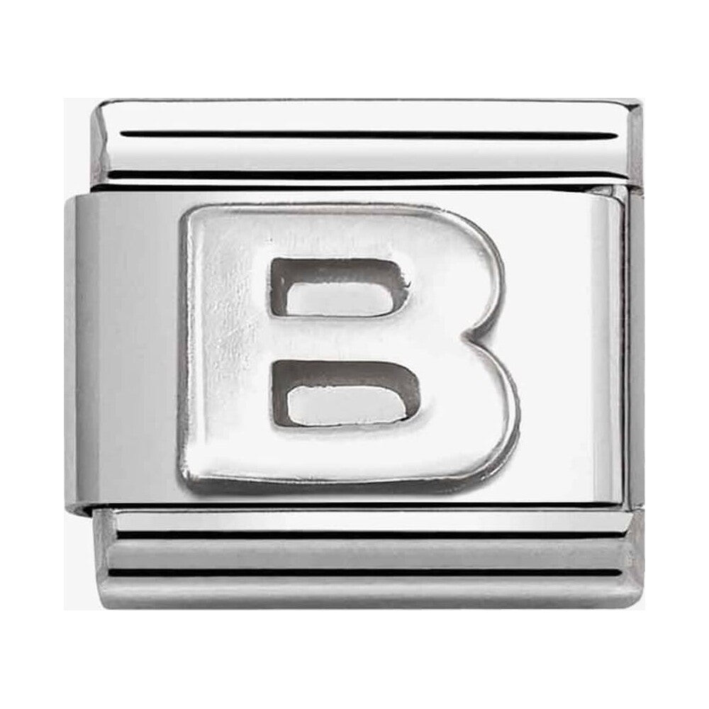Composable Classic Link, Letter B, silver