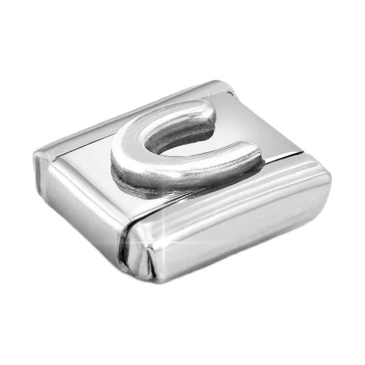 Composable Classic Link, Letter C, silver