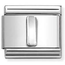Composable Classic Link, Letter I, silver
