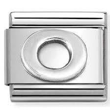 Composable Classic Link, Letter O, silver