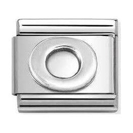Composable Classic Link, Letter O, silver