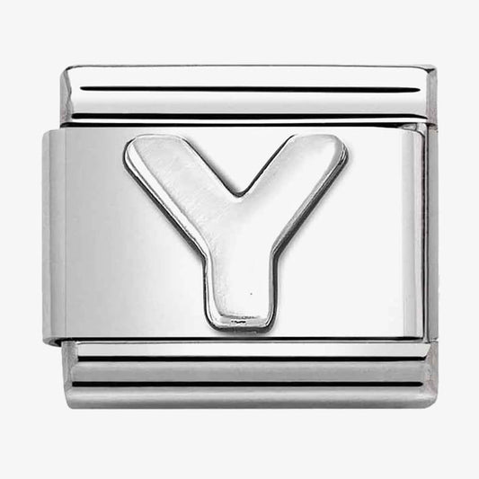 Composable Classic Link, Letter Y, silver
