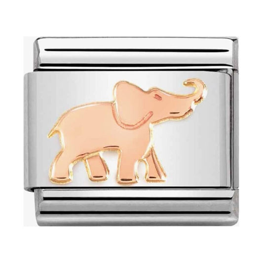 CLASSIC Composable Rose Gold Elephant Charm
