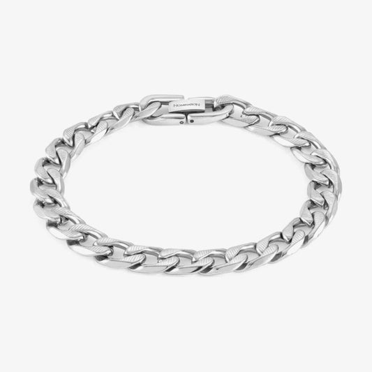 B-Yond Striped Curb Chain Bracelet
