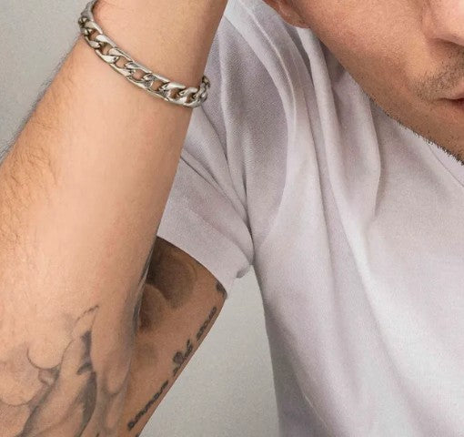 B-Yond Mens bracelet in stainless steel