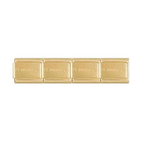 Nomination Classic Stainless Steel Starter Bracelet - Matte Gold. Size: 17 links