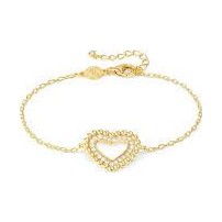 Lovecloud Bracelet, Heart with CZ