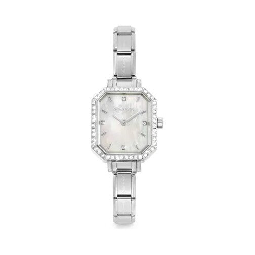 Time Watch, Mother of Pearl, CZ