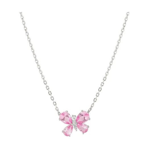 Shine Me Up necklace, Gemstone Butterfly