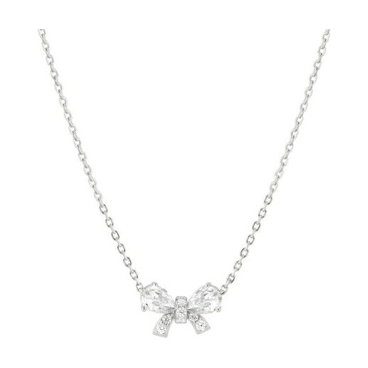 Shine Me Up necklace, Gemstone Bow