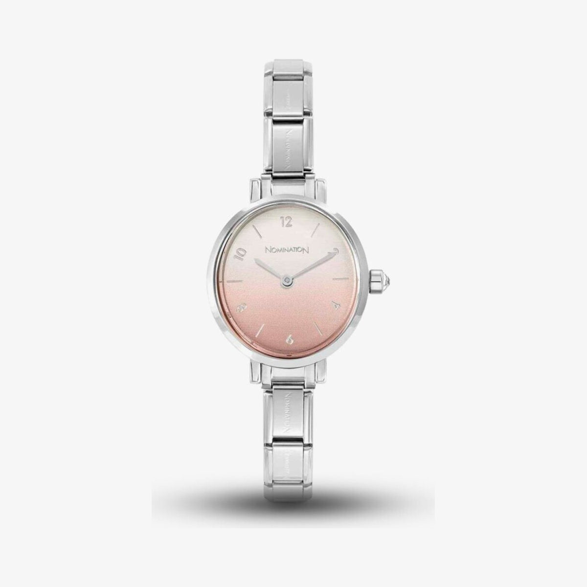 Paris Round Pink Ombre Dial Watch