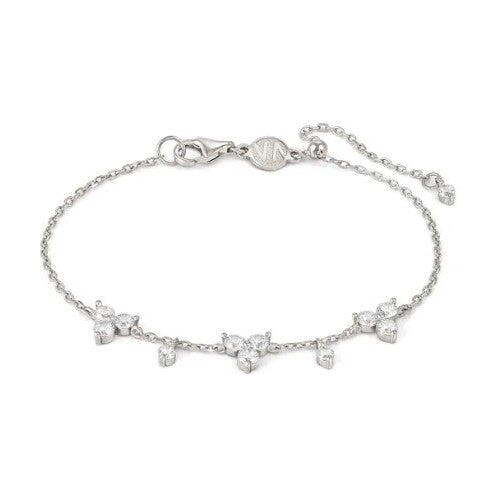 Life Bouquet bracelet with white stones