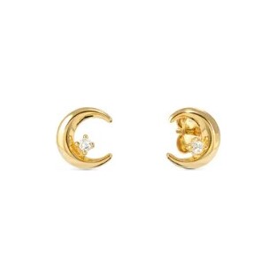 Dreams Beats Moon stud earrings