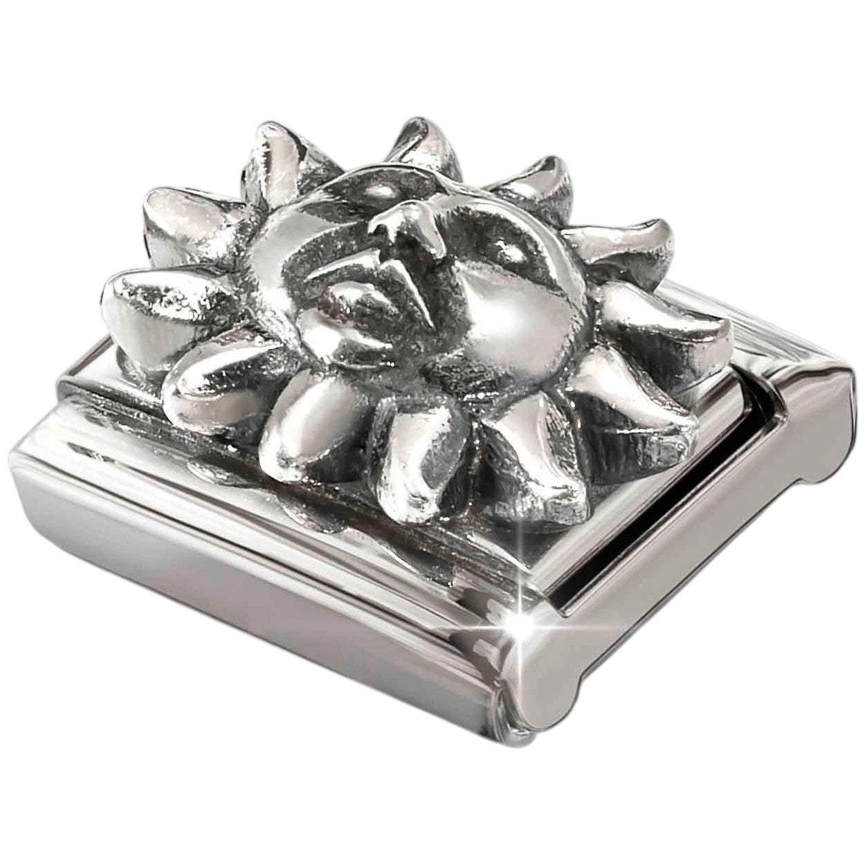 Composable Classic Silver Sun Link