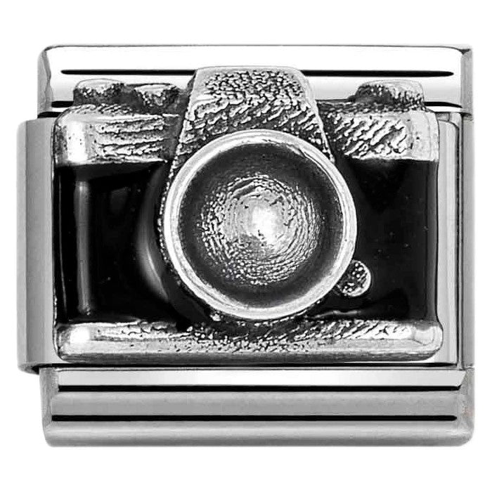Classic Silver Camera Charm