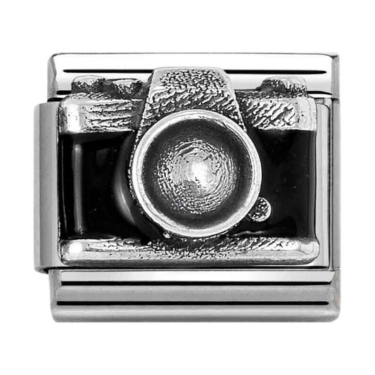 Classic Silver Camera Charm