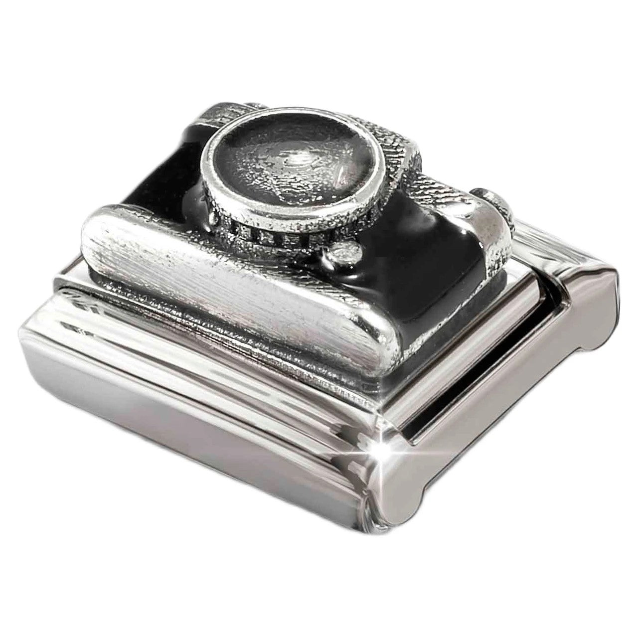 Classic Silver Camera Charm