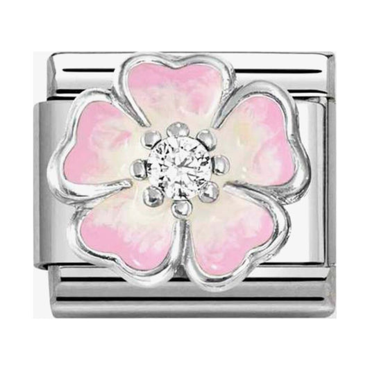 Classic SIMBOLS Pink Flower Fade Charm