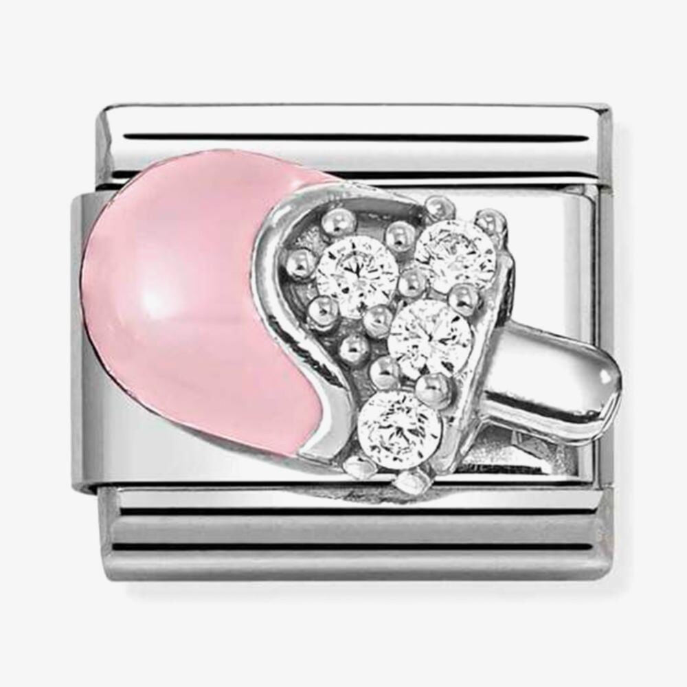 Classic Pink Ice Lolly Charm