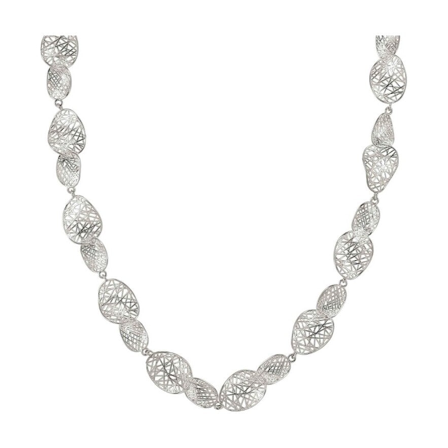 Leaf of Light necklace with Ovals