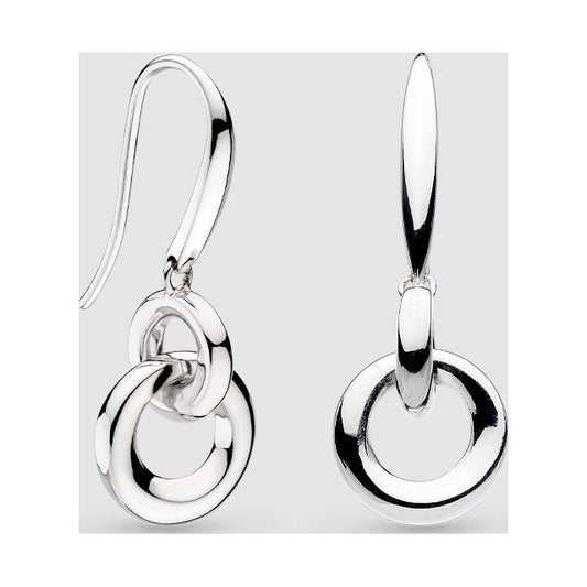 Bevel Cirque Link Drop Earrings
