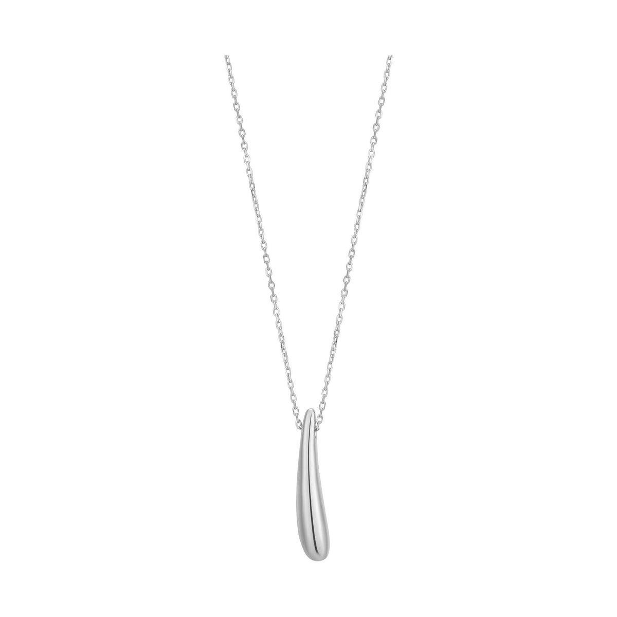 Ania Haie Luxe Drop Necklace – Silver
