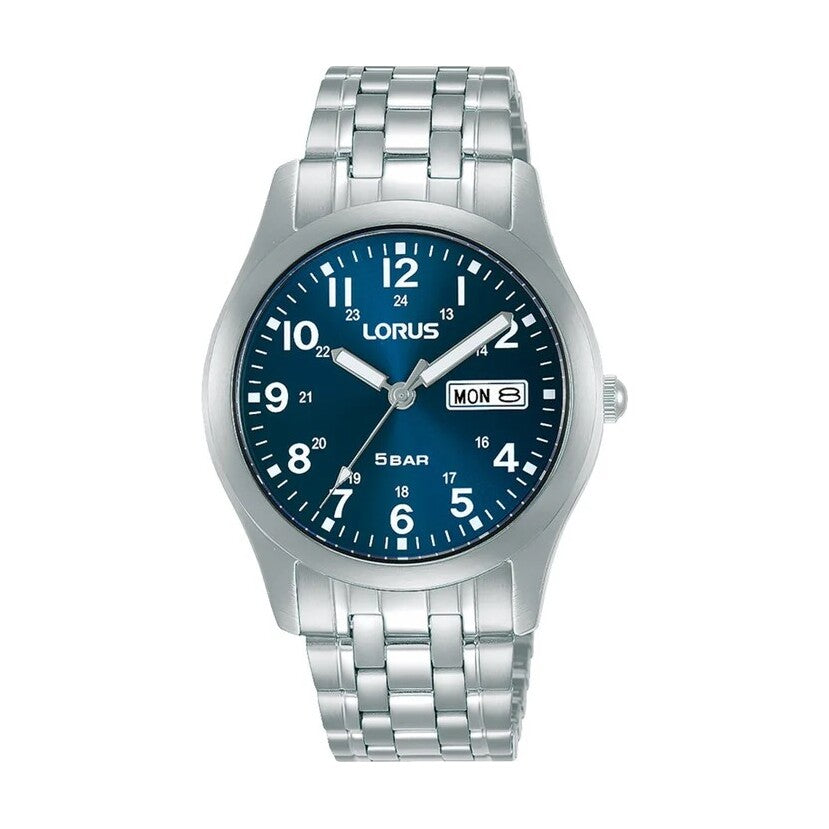 Lorus Men's Silver Tone Bracelet Watch