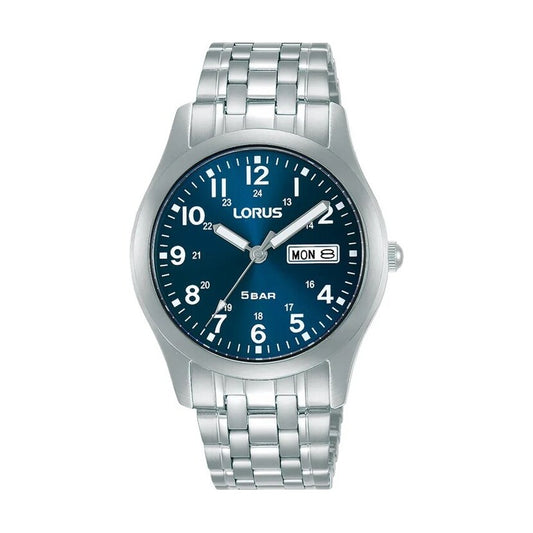 Lorus Men's Silver Tone Bracelet Watch