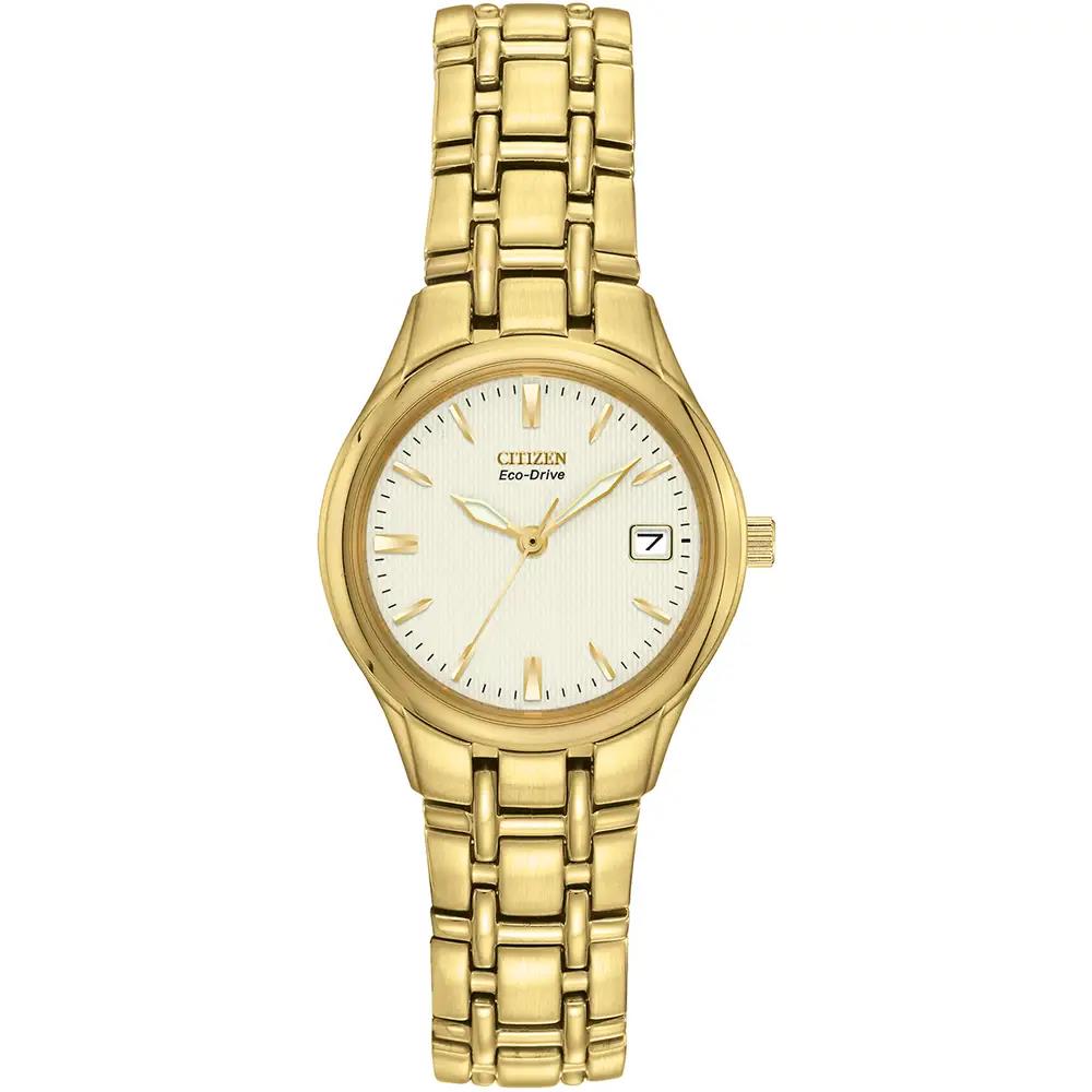Citizen Gold Tone Ladies Eco-Drive Watch