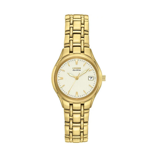 Citizen Gold Tone Ladies Eco-Drive Watch