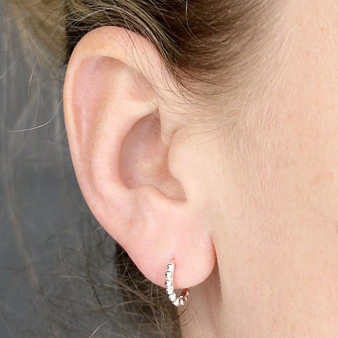 13mm beaded hoop