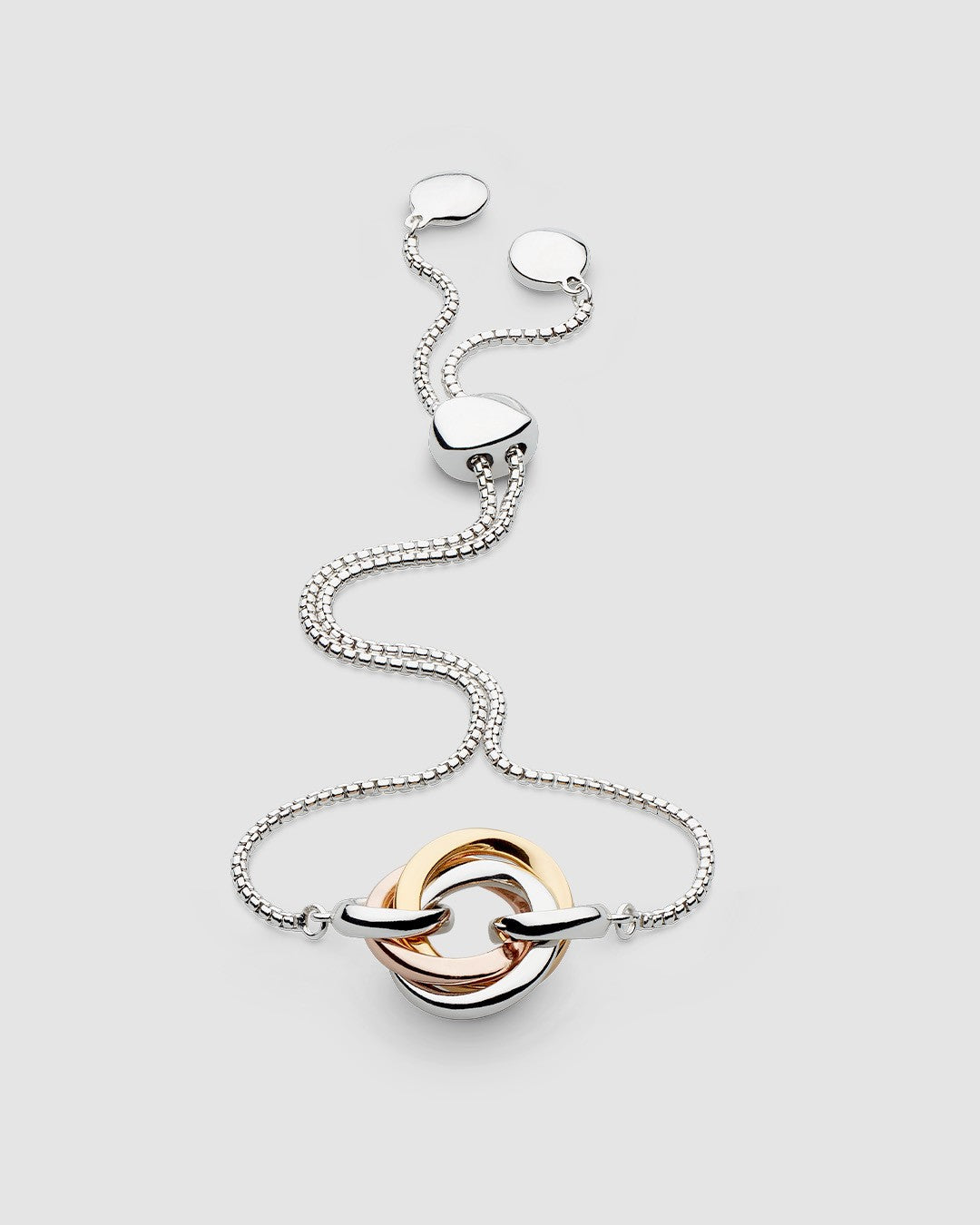 Bevel Trilogy Toggle Bracelet