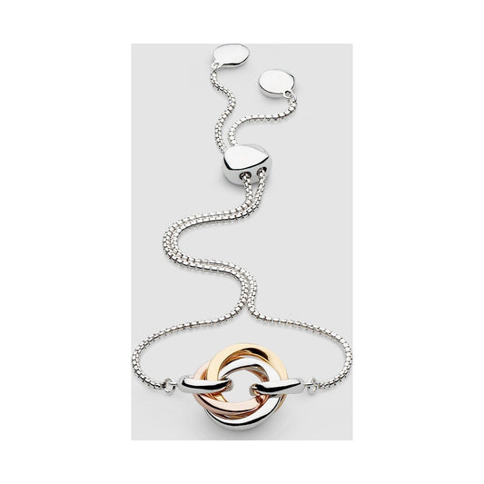 Bevel Trilogy Toggle Bracelet