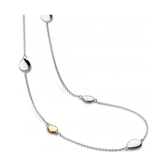 Coast Pebble Golden Station Necklace