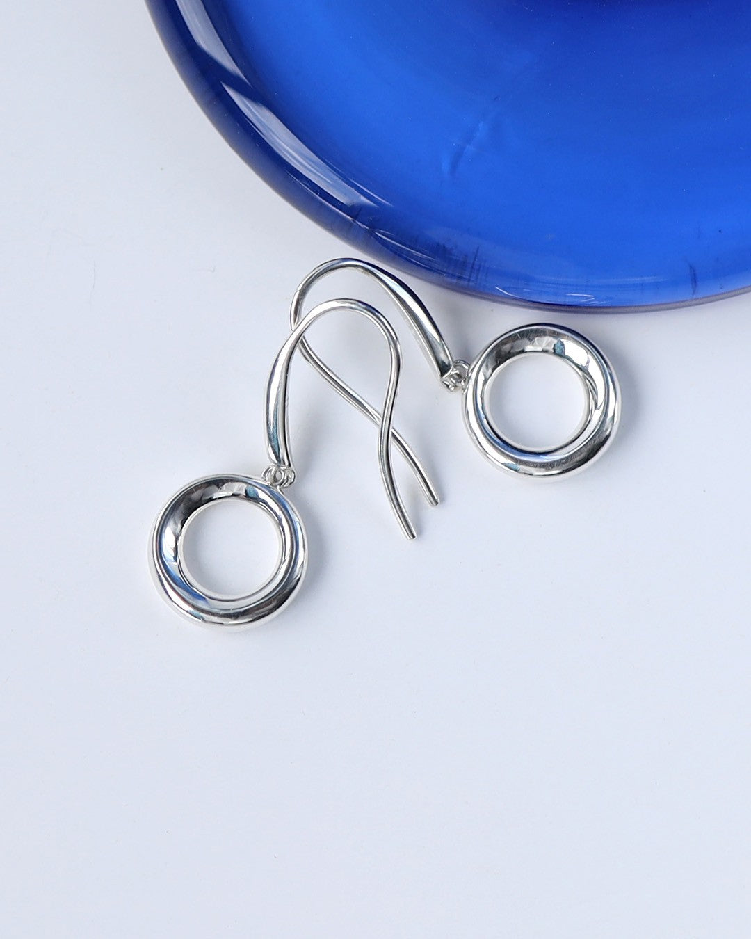 Bevel Cirque Drop Earrings