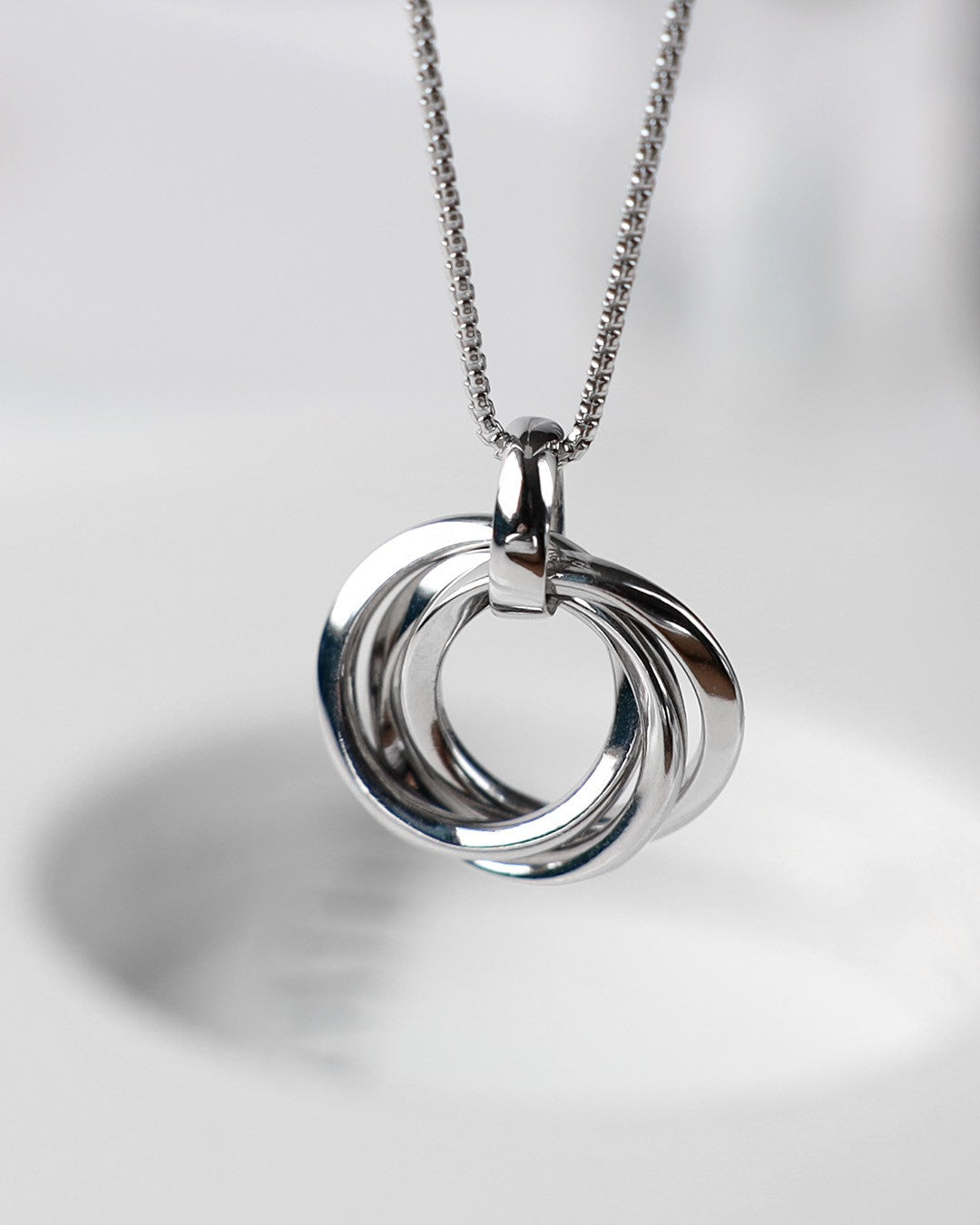 Bevel Trilogy Necklace