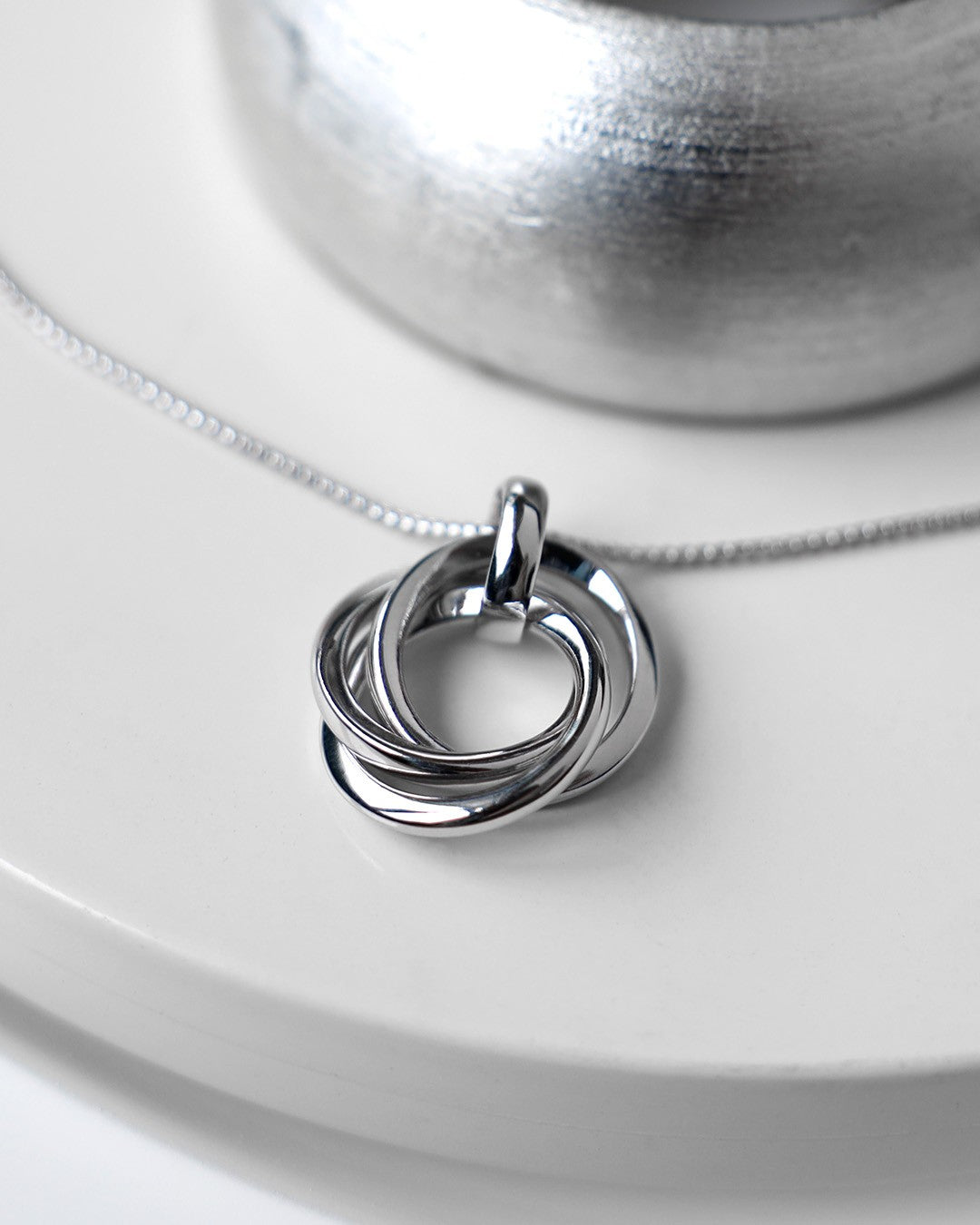 Bevel Trilogy Necklace