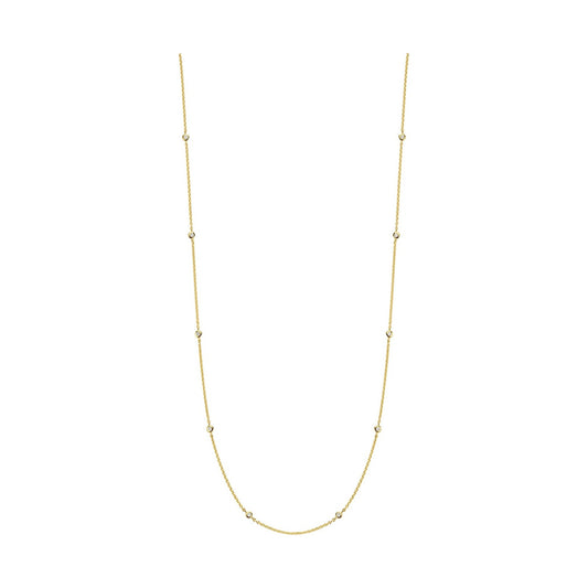 Basic Zirconia Necklace, 42cm
