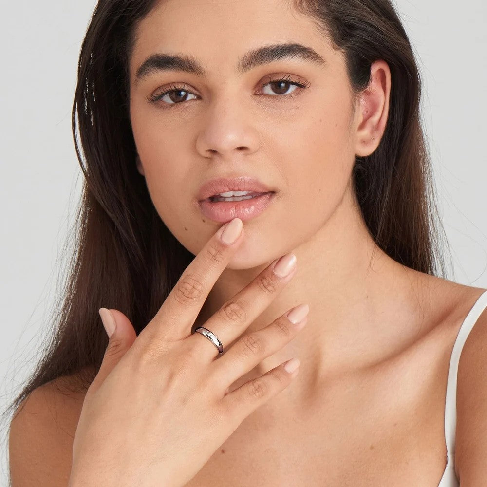 Ania Haie Scattered Stars Adjustable Silver Ring