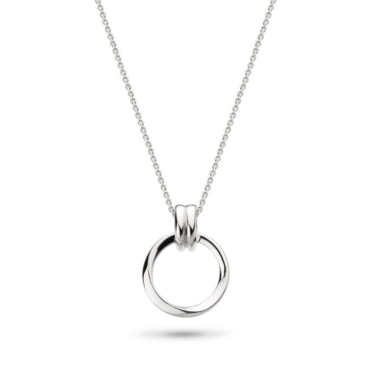 Bevel Unity Necklace - necklace, silver