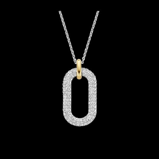 Signature Open Zirconia Necklace
