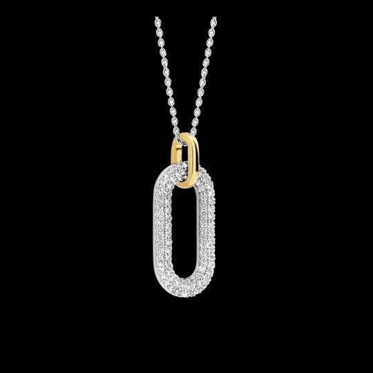Signature Open Zirconia Necklace