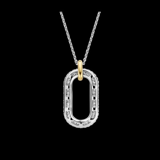 Signature Open Zirconia Necklace
