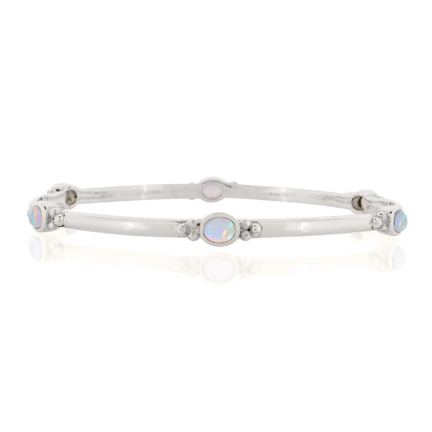 Holi Jewel Bangle - Opal