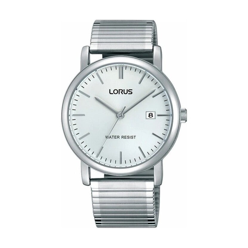 Lorus Stainless Steel Expanding Bracelet Watch