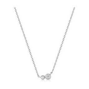 Ania Haie Sterling Silver CZ Sparkle Necklace