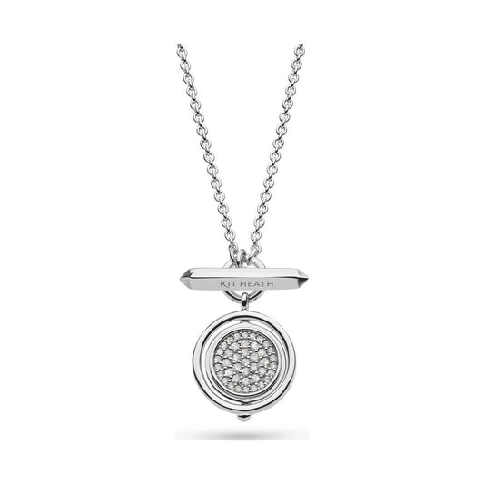 Revival Eclipse Lux Pave Spinner Necklace